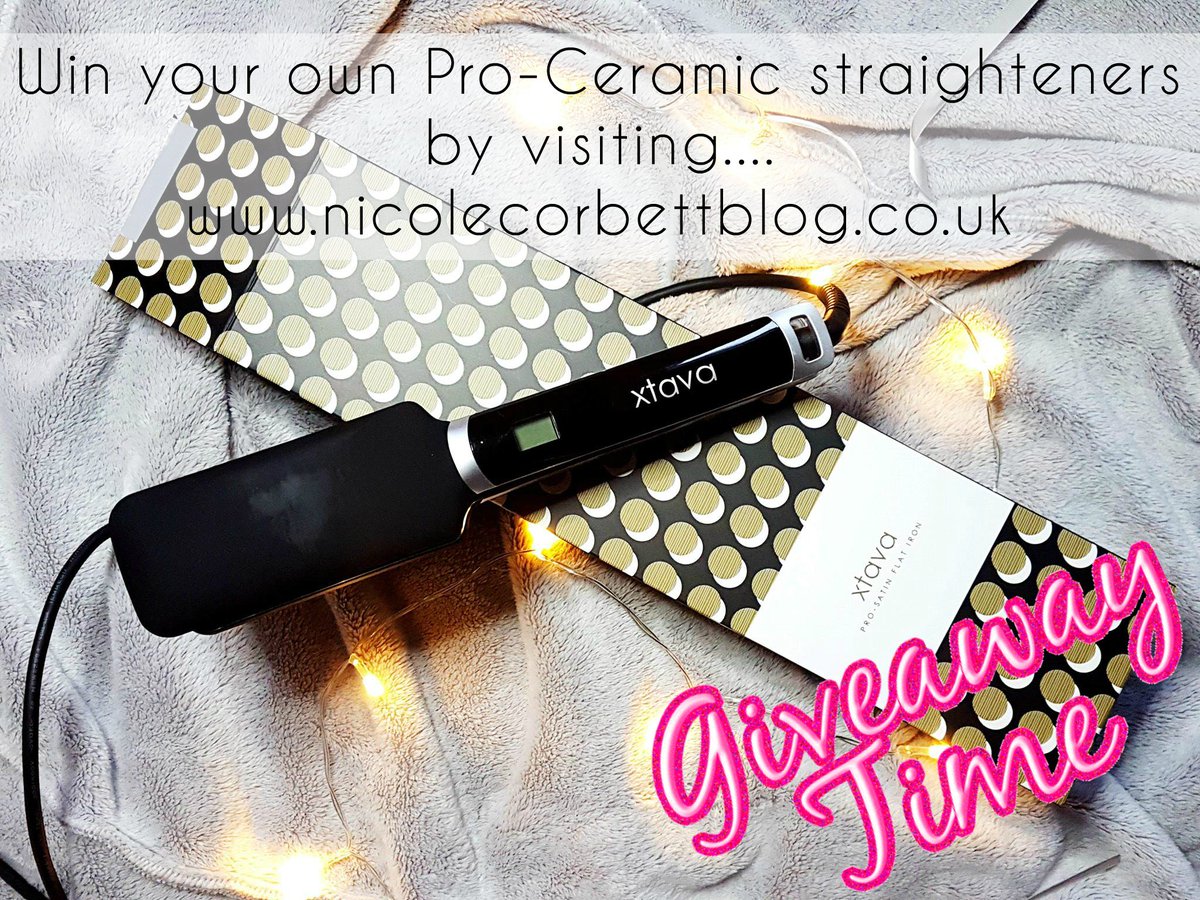 xNicoleCJohnson's tweet photo. Have you entered my Xtava Straightners giveaway yet? Visit https://t.co/sZMgWY9qXt to enter today! #giveaway #win #contest #competition https://t.co/VhSlxLI3dG