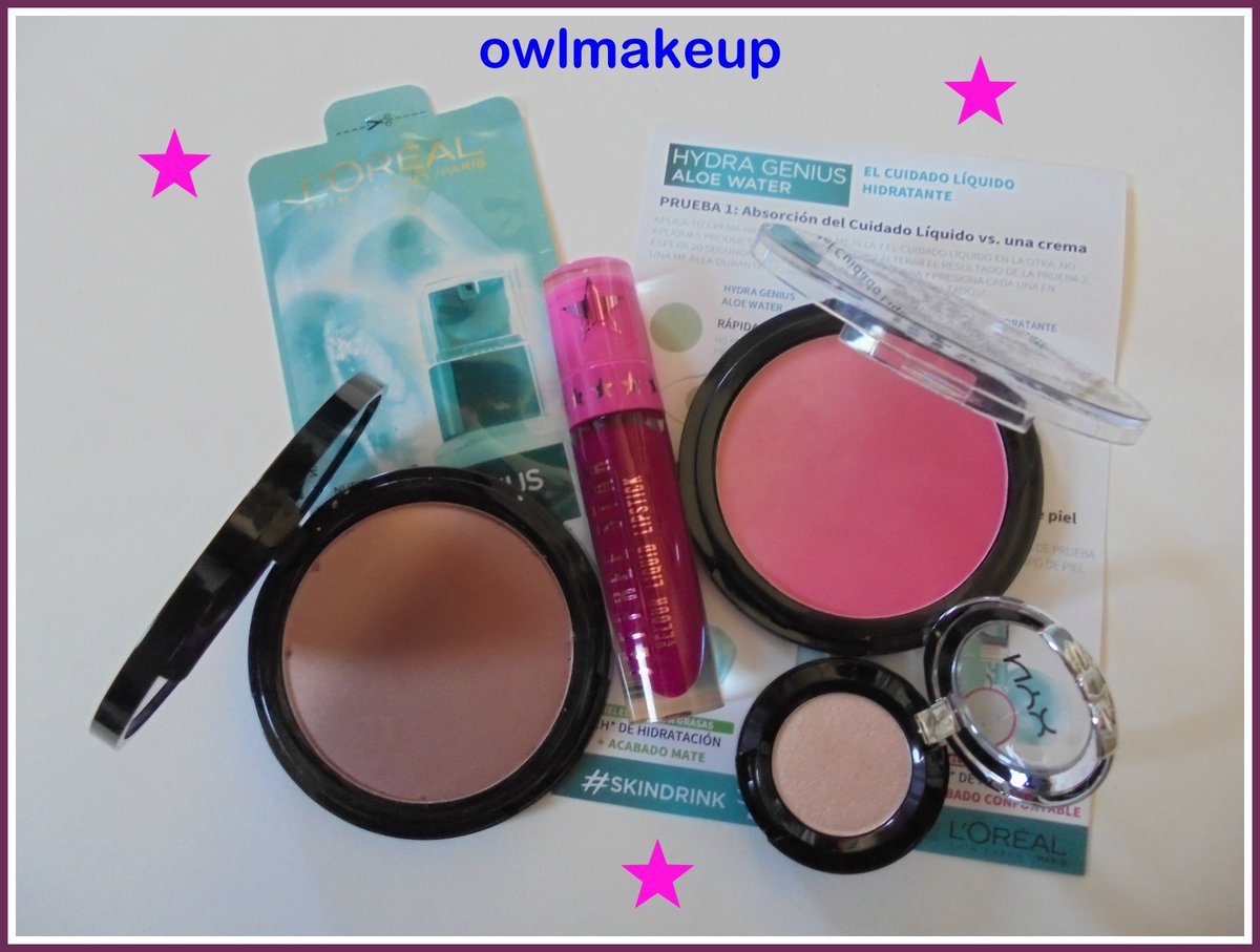 Owl_Makeup's tweet photo. Os traigo un Haul de #jeffreestarcosmetics #nyx y #essencecosmetics 
#haul 
https://t.co/hmowE2YTRJ https://t.co/GIIM0bZxb3