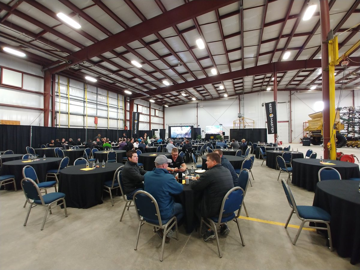 PCEfarmSALES's tweet photo. Great dealer training day at SeedMaster factory. Always improving our product knowledge for our customers.
#SeedMastercertified https://t.co/Ryei6B51ZS