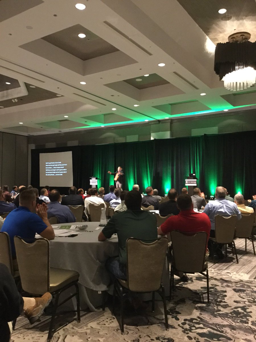 BringsTheRing's tweet photo. I’ve got a friend at @farmcredit from @scottdeming #Fcc2017 https://t.co/baCI6xuliD