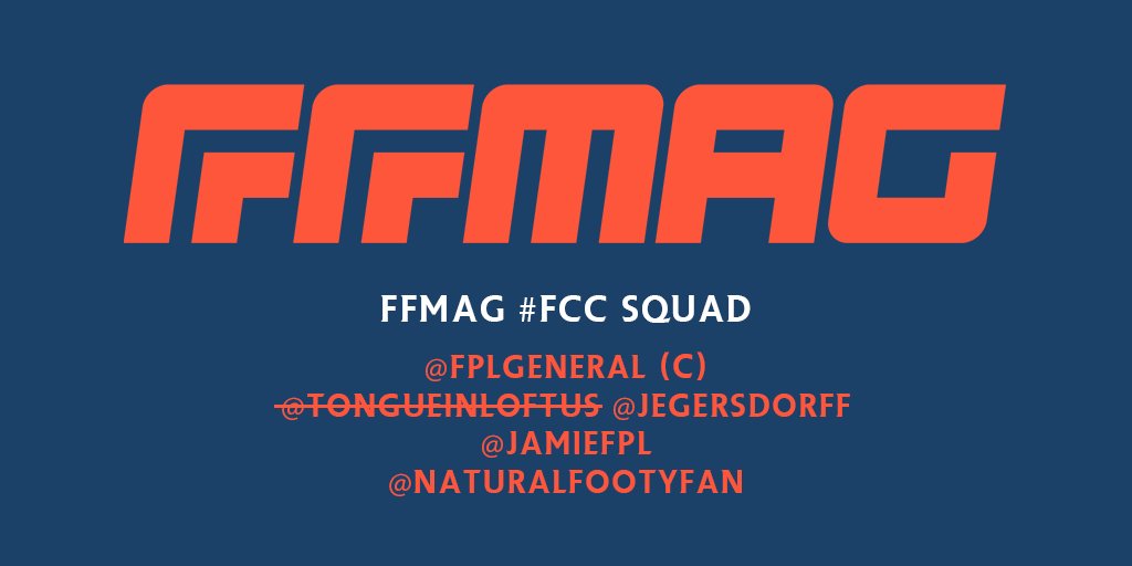 FantasyFootyMag's tweet photo. @FPLSavage @FPLBlue @FFPundits_Dale @FPL_Fly @FPLKangaroo @FPLGhost @FPL_Connect @FPL_FC @FPL_Aussie @FPLBandit The #FFMAG team is ready! https://t.co/zrK5tQpD2n