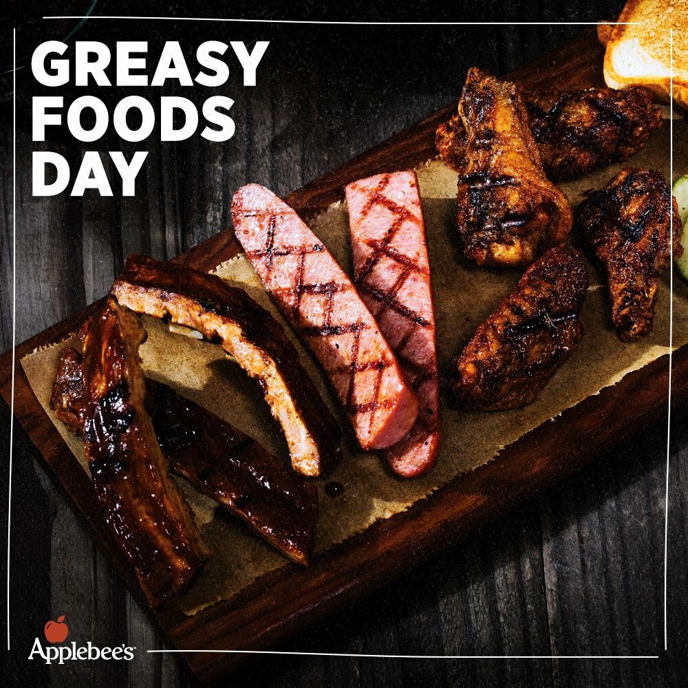 In the Greasy Foods Day, tell us what are you planning to devour!
#GreasyFoodsDay