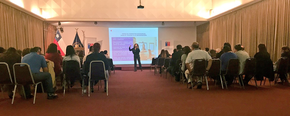 Jornada de Fortalecimiento de las OIRS conociendo el Modelo de Antención Inclusiva de <a href="/senadis_gob/">Senadis Chile</a> @dsocial_gob a funcionario/as OIRS