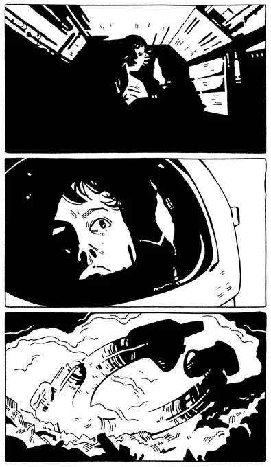 #Inktober Day 25: SHIP | Alien (1979) dir. Ridley Scott 