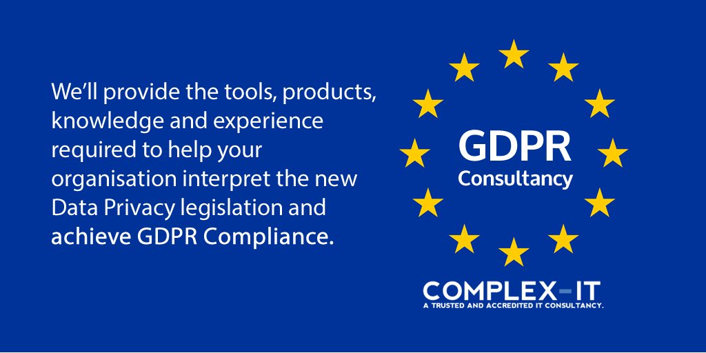 ComplexITLondon's tweet image. #WednesdayWisdom If your business handles personal data then you MUST become #GDPR Compliant before 2018, here's how pos.li/27gd33