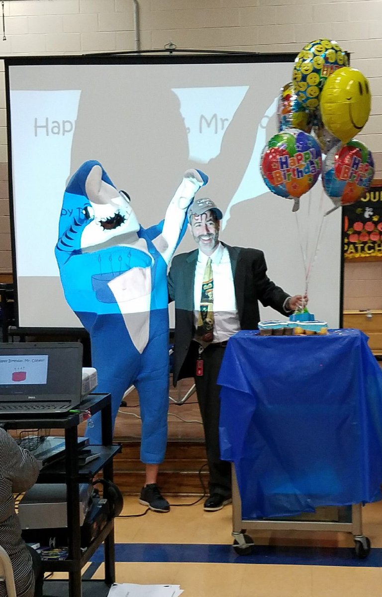 danalaurenlevy's tweet photo. @WoodcrestES celebrating a big birthday for @js_cohen with 50 things we love about our awesome principal! Thanks for all you do everyday! https://t.co/9KGReXGbr6