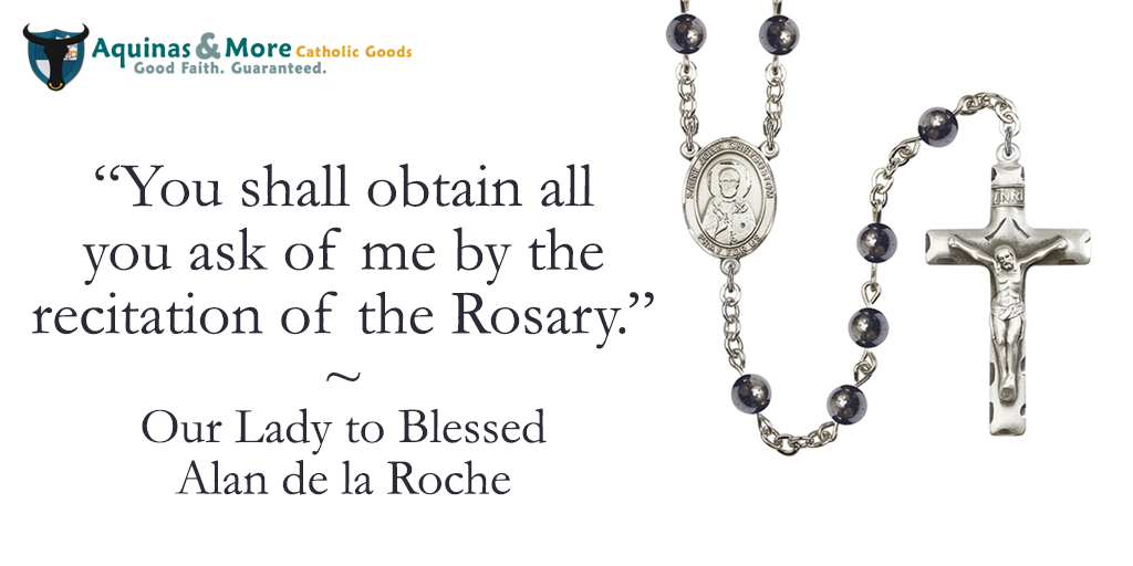 aquinasnmore's tweet photo. #rosary #rosarymonth #October #holyrosary #rosarysale #Catholicstore #Catholicgifts #shopCatholic Link in bio: https://t.co/T0643Tw9tJ https://t.co/szdFDrt23R