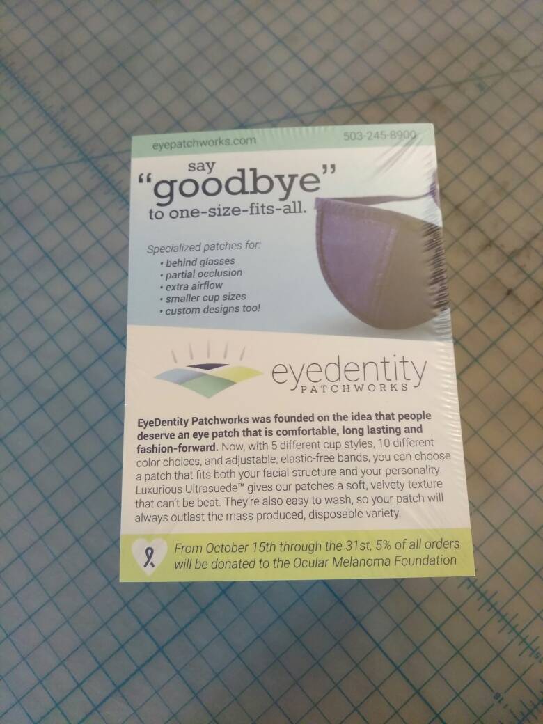 EyePatchMaker's tweet photo. I can't wait to hand out these gorgeous flyers at the conference this weekend. Thanks Bootstrap Commercial Arts and @ImpressUSA! https://t.co/N9zGiFfGg3