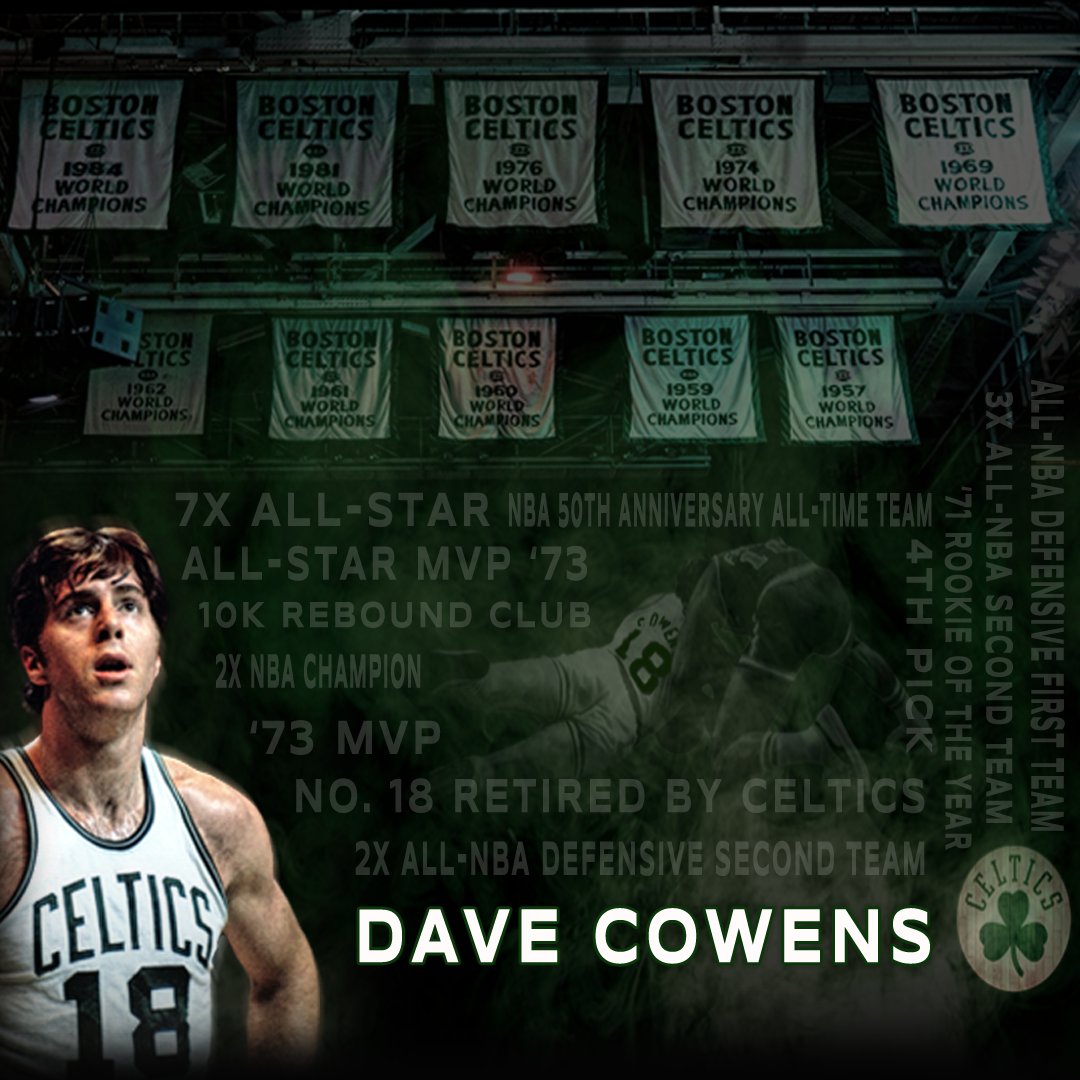 Happy Birthday to our founder & 2x NBA Champion, Dave Cowens! 