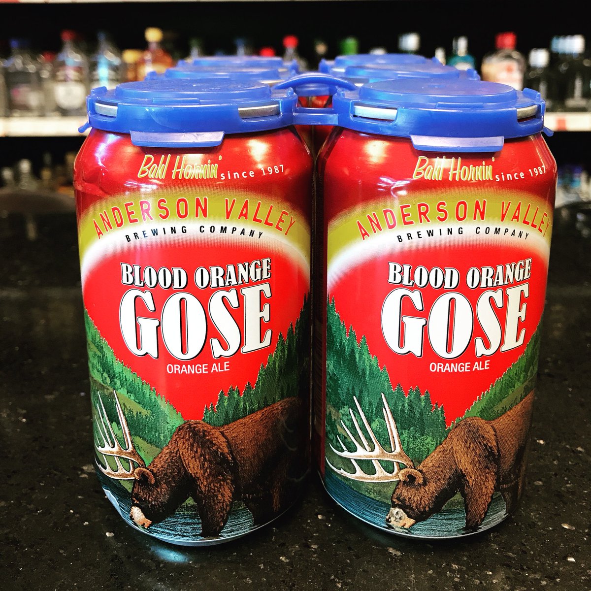 Back in stock! @andersonvalleybrewing Blood Orange Gose.