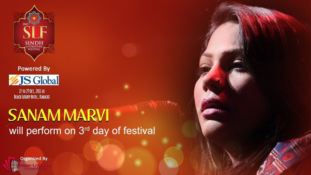 3rdSLF2018's tweet photo. 3rd day #SLF2017 #SanamMarvi sepecial performance https://t.co/PopbyGc2MK