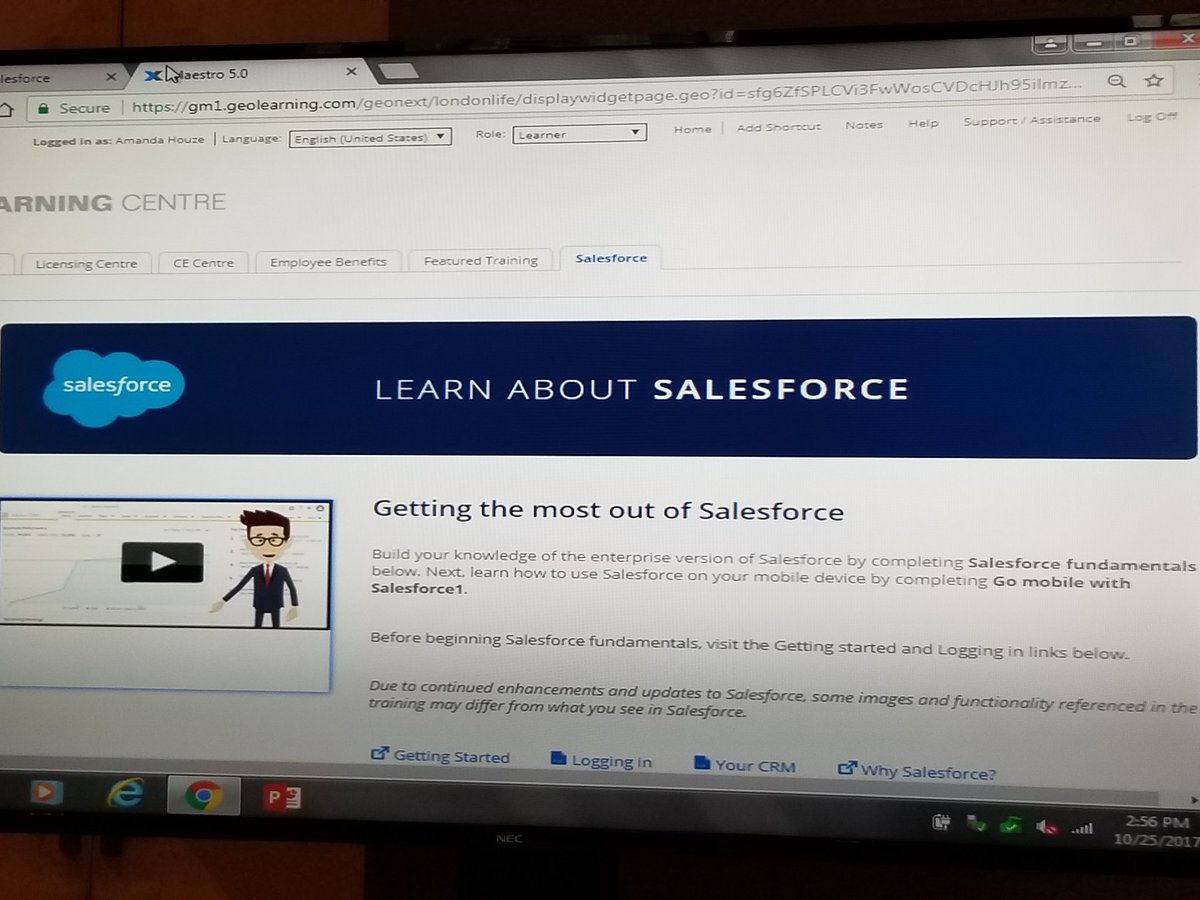 BrianPeski's tweet photo. Getting ready to show advisors the Salesfroce Advisor CRM  #LLSummit17 https://t.co/Cc91yQlibH