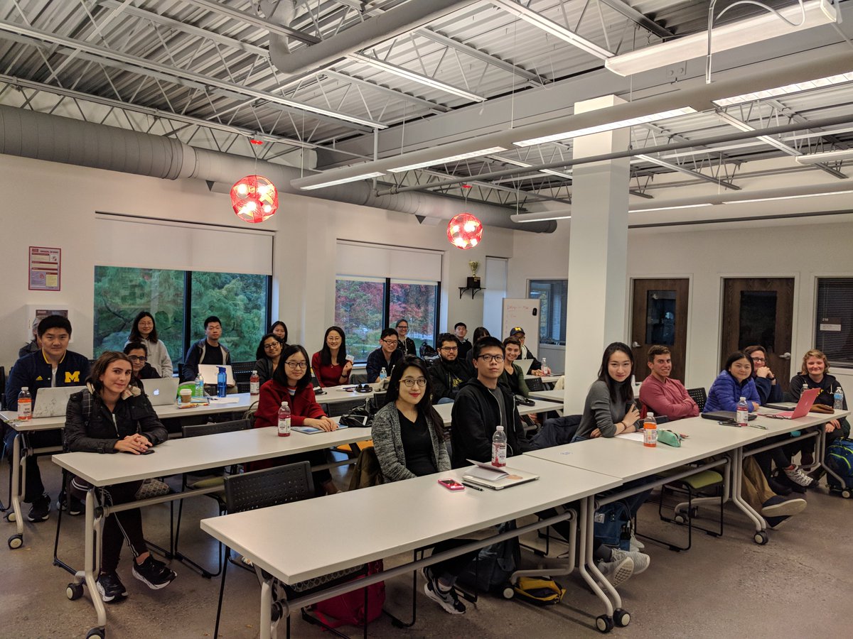 MichaelGaiss's tweet photo. Always great to have the opportunity to spend time with @Umich students. Big thanks to @UMSI &amp; @UMSI_careers for being such terrific hosts! https://t.co/MykJJDqgLv