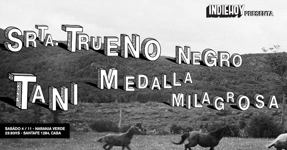 Srta. Trueno Negro, Tani y Medalla Milagrosa en un nuevo Indie Hoy Presenta: bit.ly/2y4Ly3P.