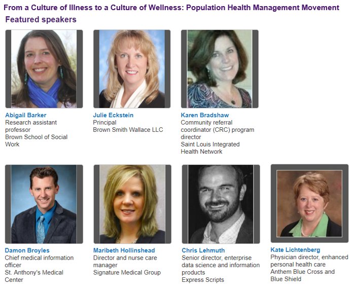 ChapterStl's tweet photo. HBA St. Louis presents... Population Health Management Movement event on October 30th!  Register Today! https://t.co/yGfovCGw2S #HBAimpact https://t.co/lkdXVGaBJ5