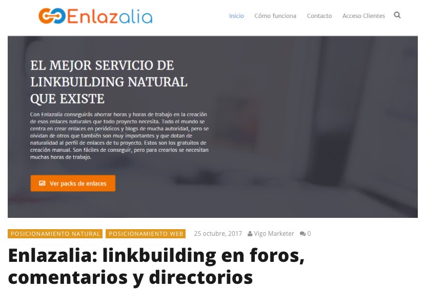 enlazalia's tweet photo. Gracias a @VigoMarketing por su reseña!! https://t.co/o4CykI9V86 https://t.co/03tJ0Rer8I