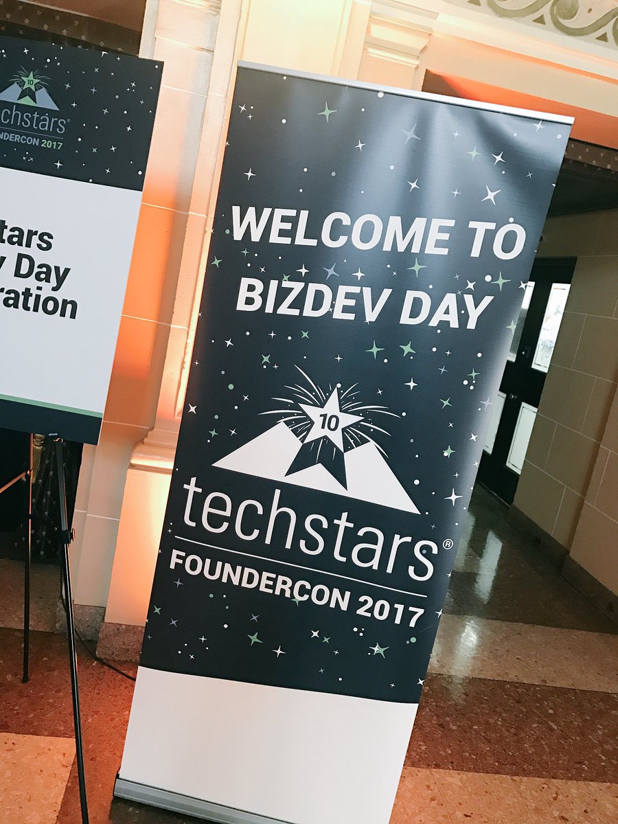 brianquimby's tweet photo. Excited to kickoff @techstars #BizDevDay with founders and corporates! 👩‍💼👨‍💼 #FounderCon https://t.co/PzHpmNyIGs
