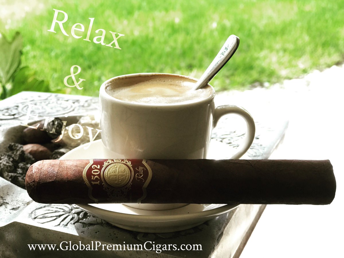 1502Cigars's tweet photo. A beautiful shilling day in Miami, with #1502ruby Conquistador and #1502coffee Relax & Enjoy https://t.co/nHTLiUKcid