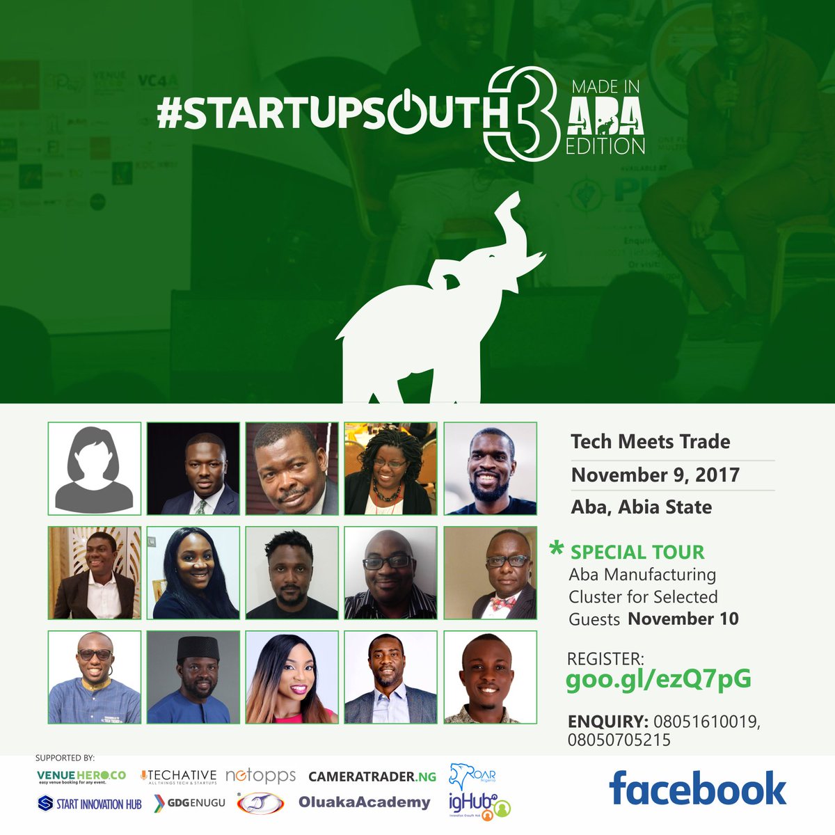 StartupSouthNg's tweet photo. #ThisIsAba #AbaIsReady #StartupSouth3 #AreYouReady https://t.co/7As2nDxMv3