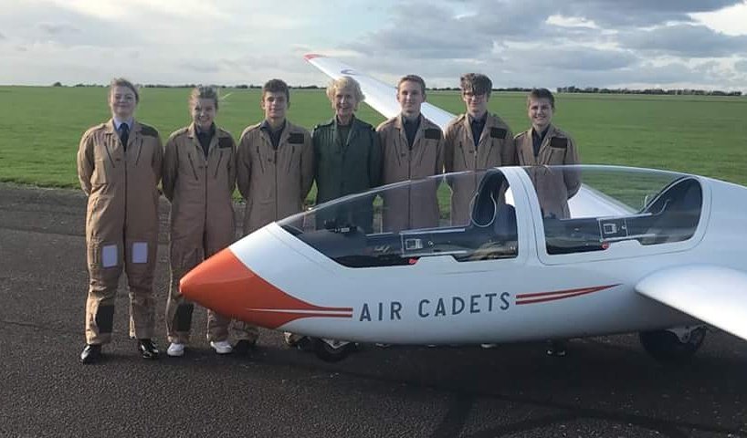 @2482HenlowSqn <a href="/ComdtAC/">Commandant RAF Air Cadets</a> great day had at RAF Syerston for Gliding.