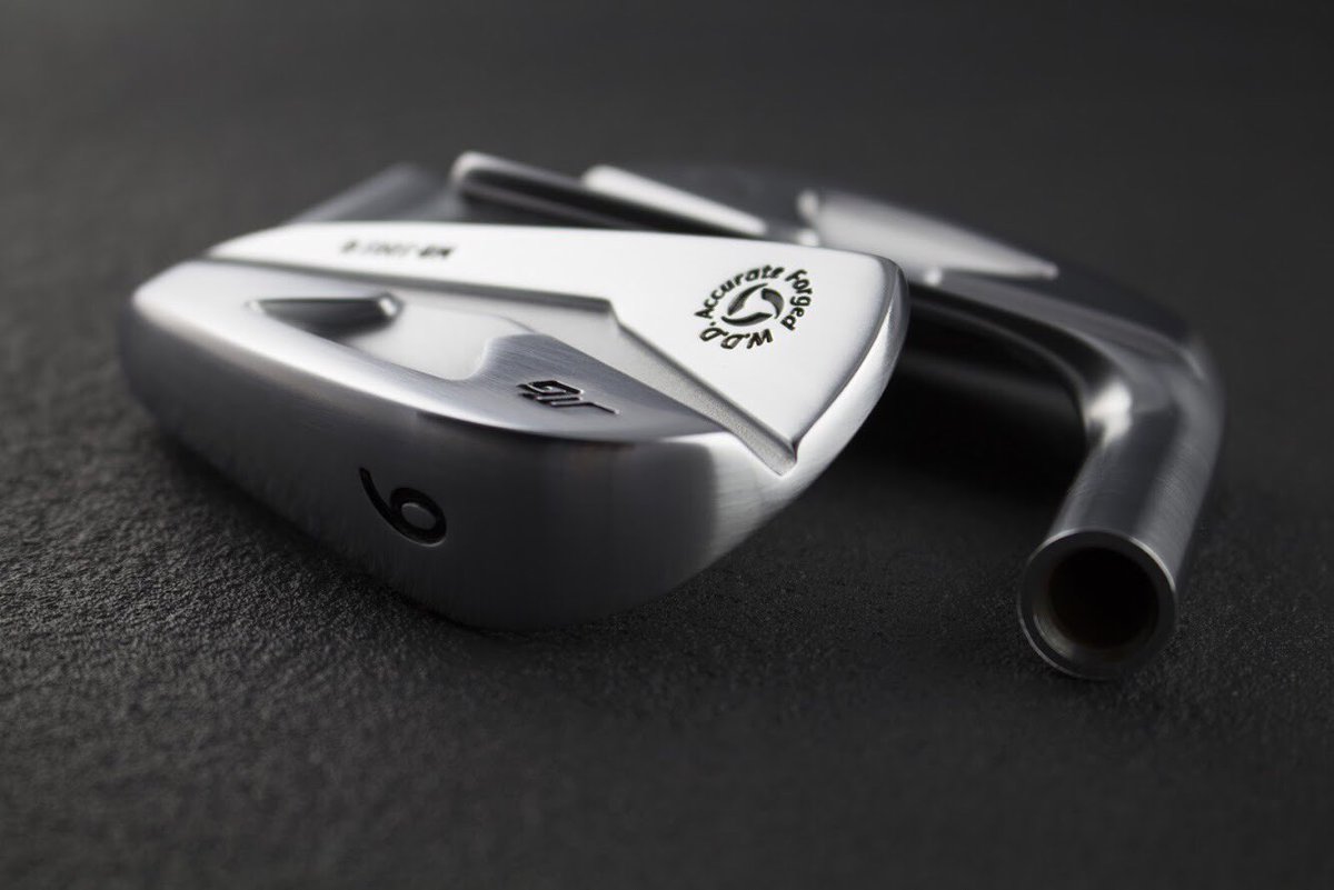 MiuraGolfInc's tweet photo. By repositioning 15 grams, the MB-5005 looks like a MB with the forgiveness and performance of a MC. #MGCollection #MiuraGolf #TheMiuraWay https://t.co/Vw0zHhiZuj