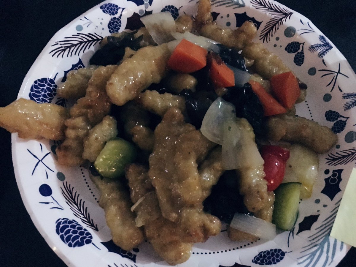 cutsoflamb's tweet image. 탕슉도 먹었다.