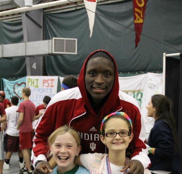 Has anyone at <a href="/IUDM/">IU Dance Marathon</a> invited <a href="/VicOladipo/">Victor Oladipo</a> to the marathon?  Looks like the Pacers have the night off on the 12th.  Talent show host?