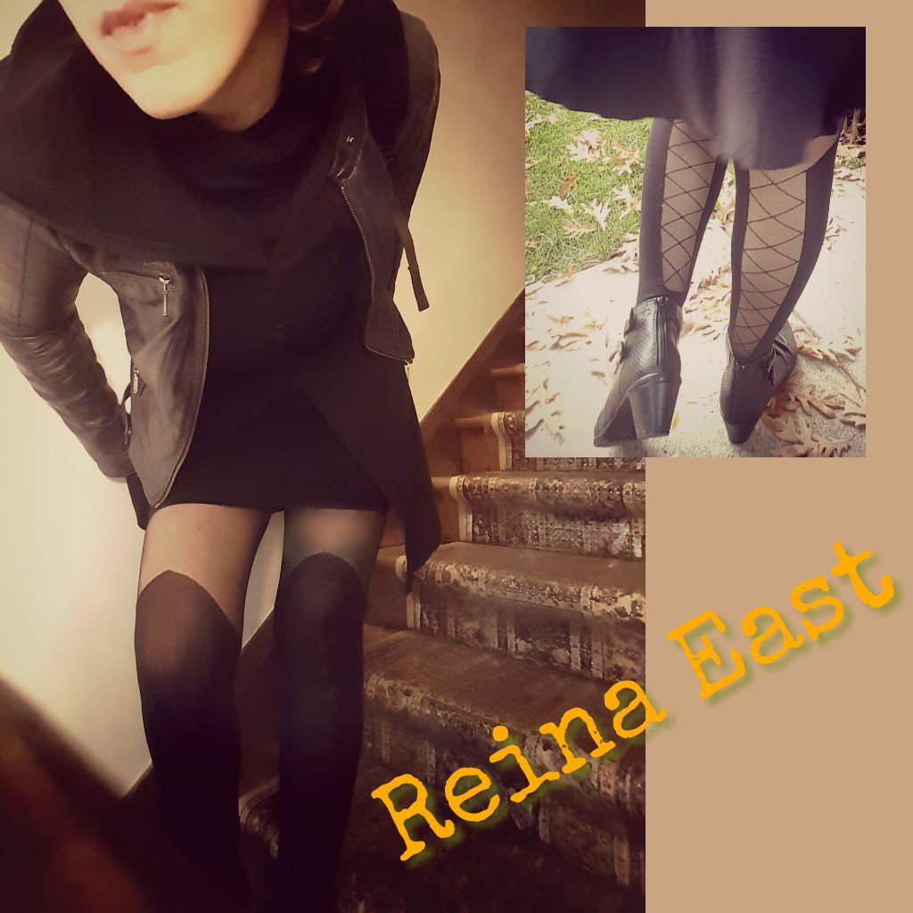 ReinaEast's tweet photo. Kicking it w/ #fallfemme styles. Gotta stay warm & maintaining an aesthetic. Stockings & layers are always a sure win.
#Torontoescort
#Rx https://t.co/E84frUUqLz