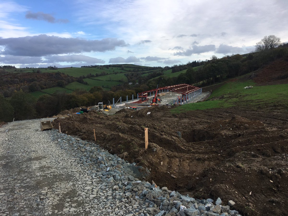 Pentreclawdd's tweet photo. @Powell_Ltd thanks for a great start this week on our new free range egg unit ! https://t.co/DDaZocLjRS