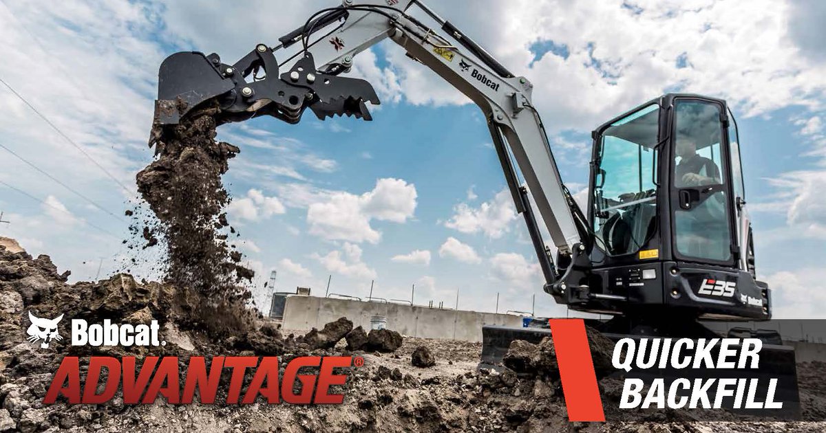 Bobcat. The name implies quickness and agility. And the mini excavators deliver.