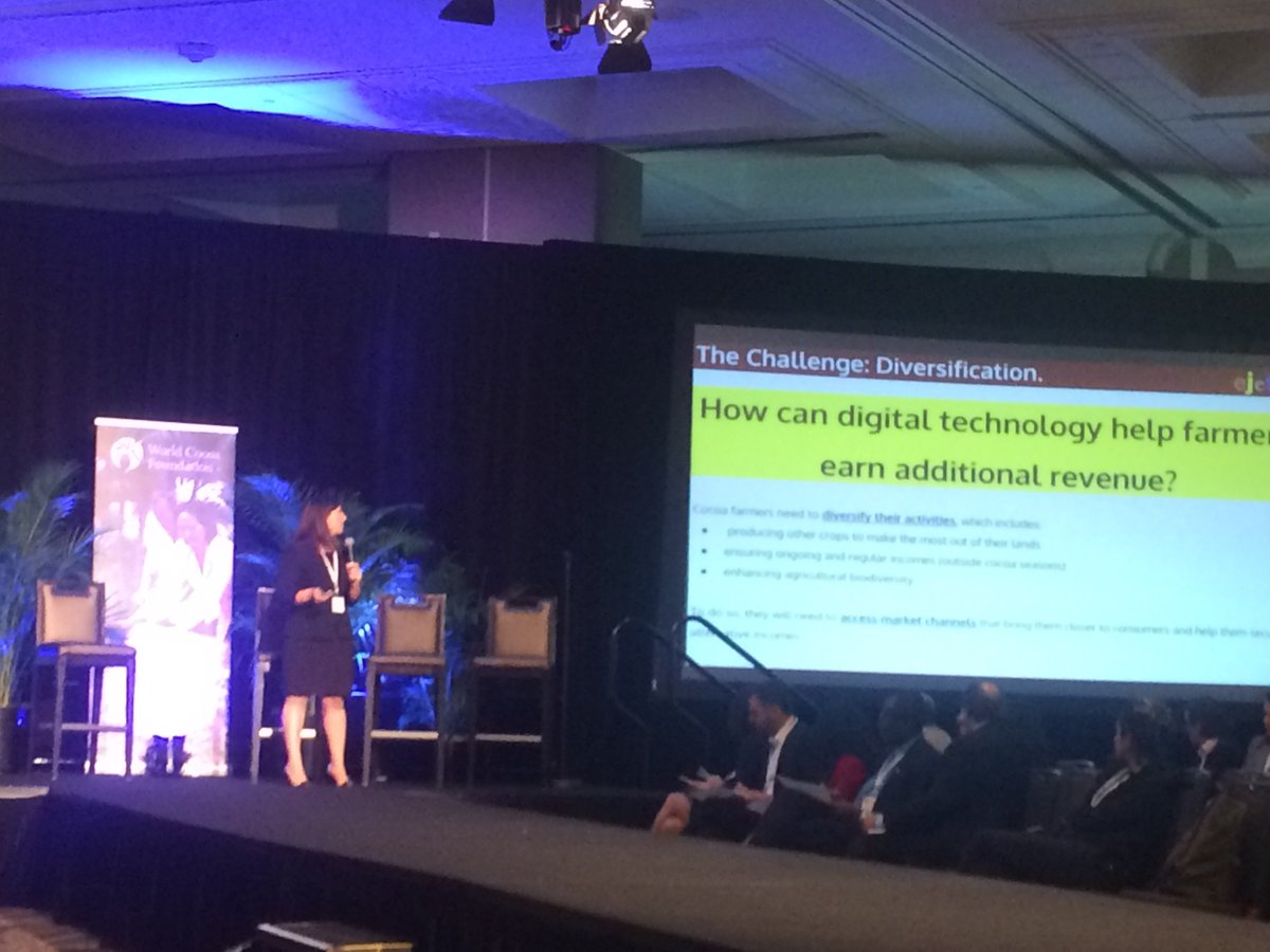 SANDRICABRERA's tweet photo. @ITCnews @ITC_sustainable
@chocothonghana #ChocothonDC second pitch at the #WCFPM @WorldCocoa https://t.co/3wkKCFcQng