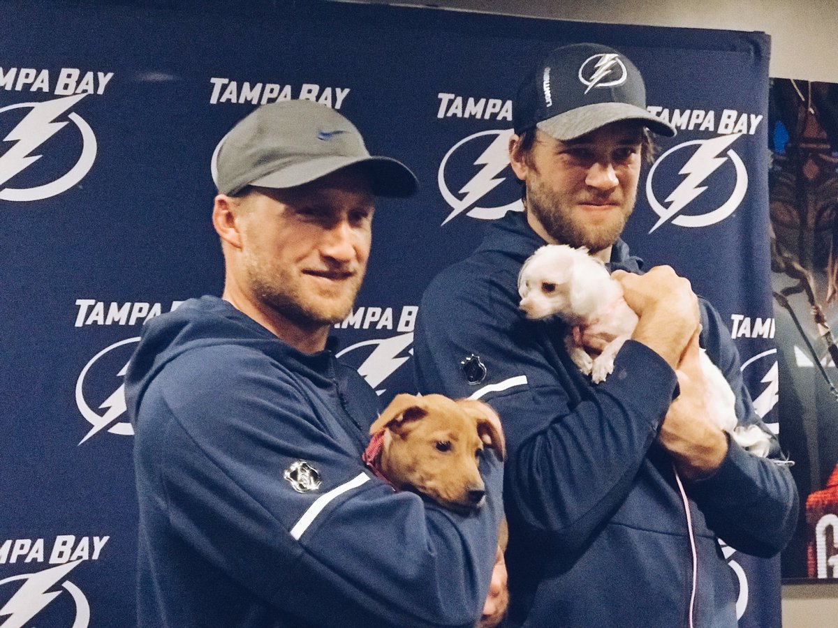 TBLightning's tweet image. You probably want to go check out our Instagram Story (tblightning) right now... 🐶