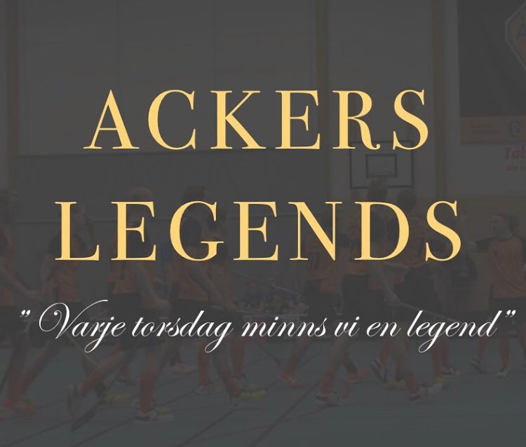 Ackers_HERR's tweet photo. Imorgon drar #Ackerslegends igång! https://t.co/Xm1XjektbY