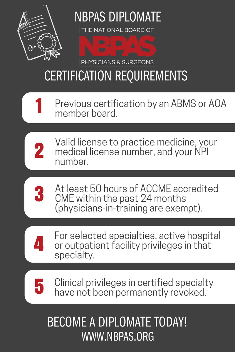 Are you ready to certify with NBPAS? Let's get started: bit.ly/2gGU1Ta