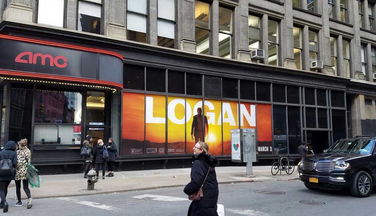 OlsonVisual's tweet photo. #OlsonVisual installs #windowgraphics, #backlitgraphics, for #LoganMovie in NYC &amp; LA.
https://t.co/RqHPJUGAdc https://t.co/9aMO0rWAW9