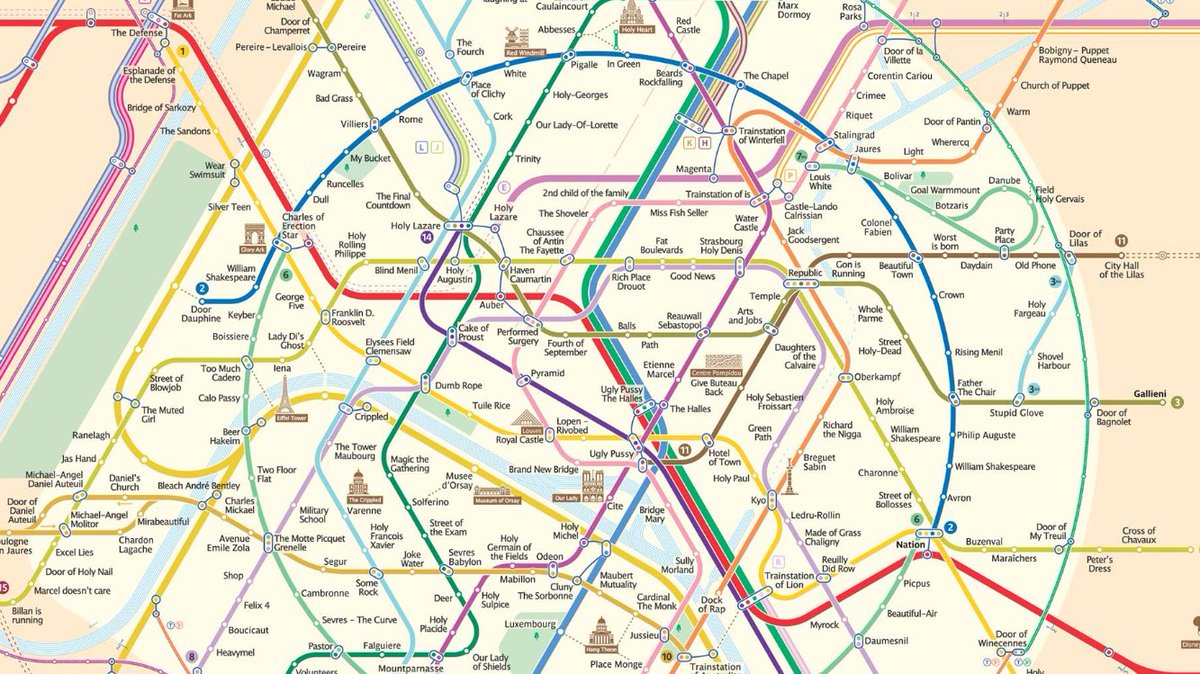 Patrick Galey Blacklivesmatter On Twitter This Paris Metro Map