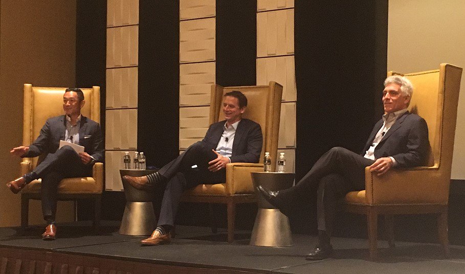 Pershing's tweet photo. Prime Services' Dennis ChenFu takes the #GAIMOpsWest stage to discuss #PrimeBrokerage developments & trends. https://t.co/9DllJo0PbZ