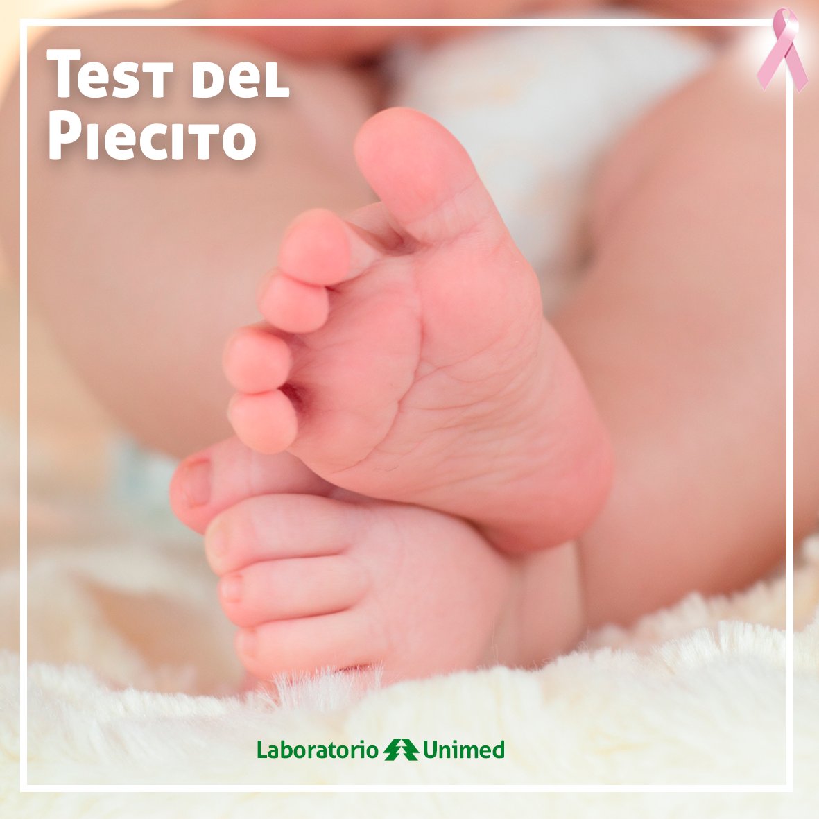 unimedpy's tweet photo. El Test del Piecito debe hacerse a todos los recién nacidos para diagnosticar enfermedades y puedes realizarlo en el #LaboratorioUnimed. https://t.co/EvyF1wWIZf