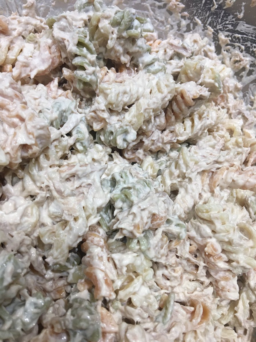 Tuna mayo pasta 👍