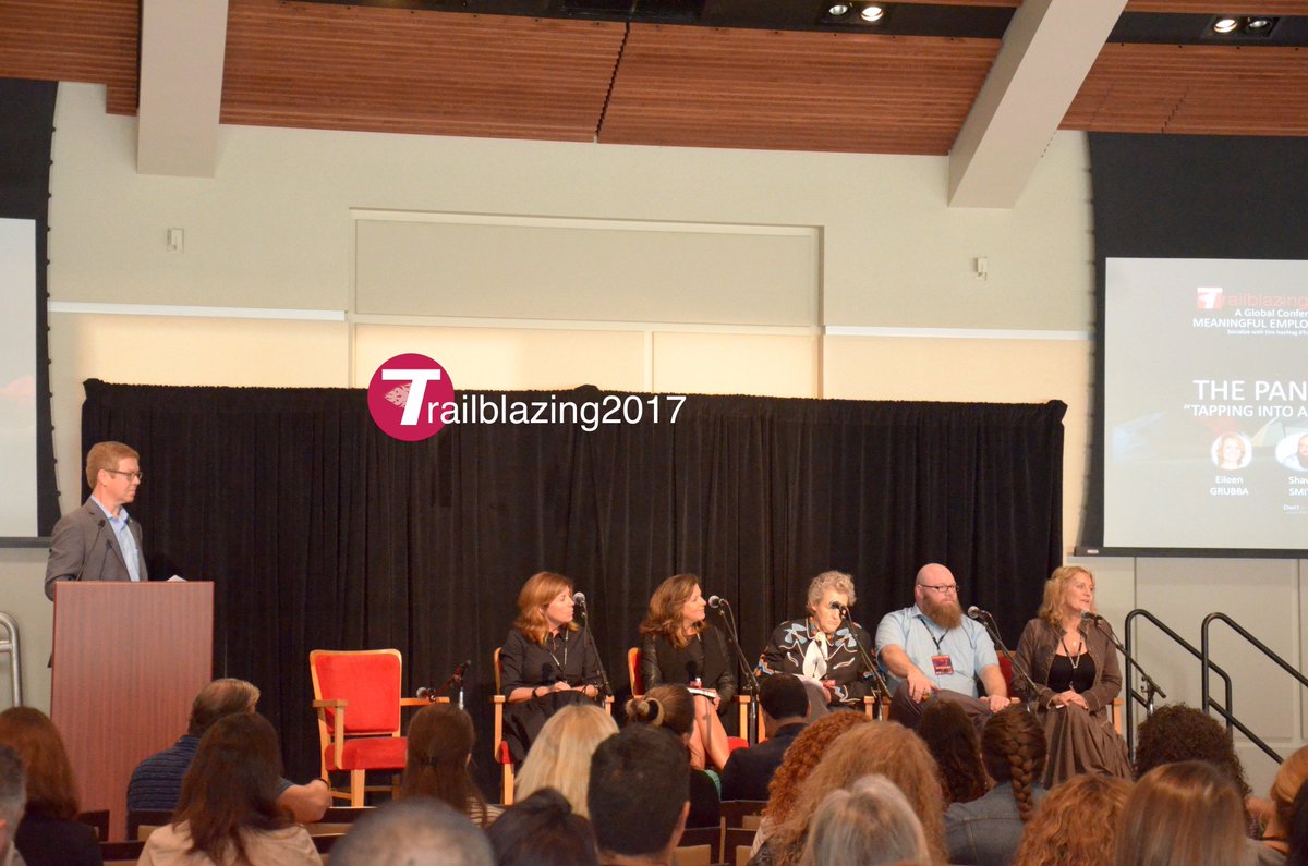 TRAILBLAZINGEV's tweet photo. This #Trailblazing2017 Panel provided #Inclusion insights from both Self-Advocate &amp; Corporate perspectives | Moderated by @JoseHugoVelasco https://t.co/vGeZfxkVcF