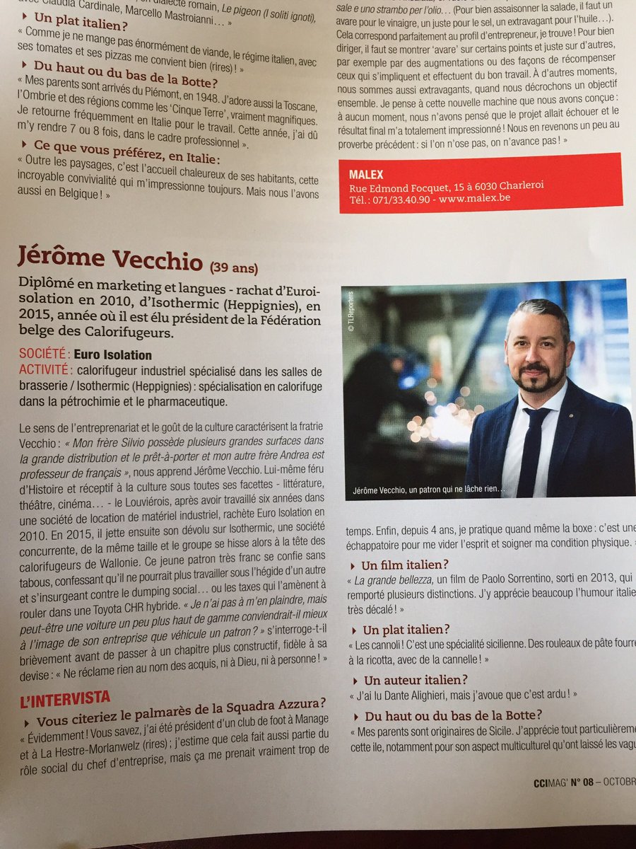 Bel article sur les chefs d entreprises d origine italienne ! 👍