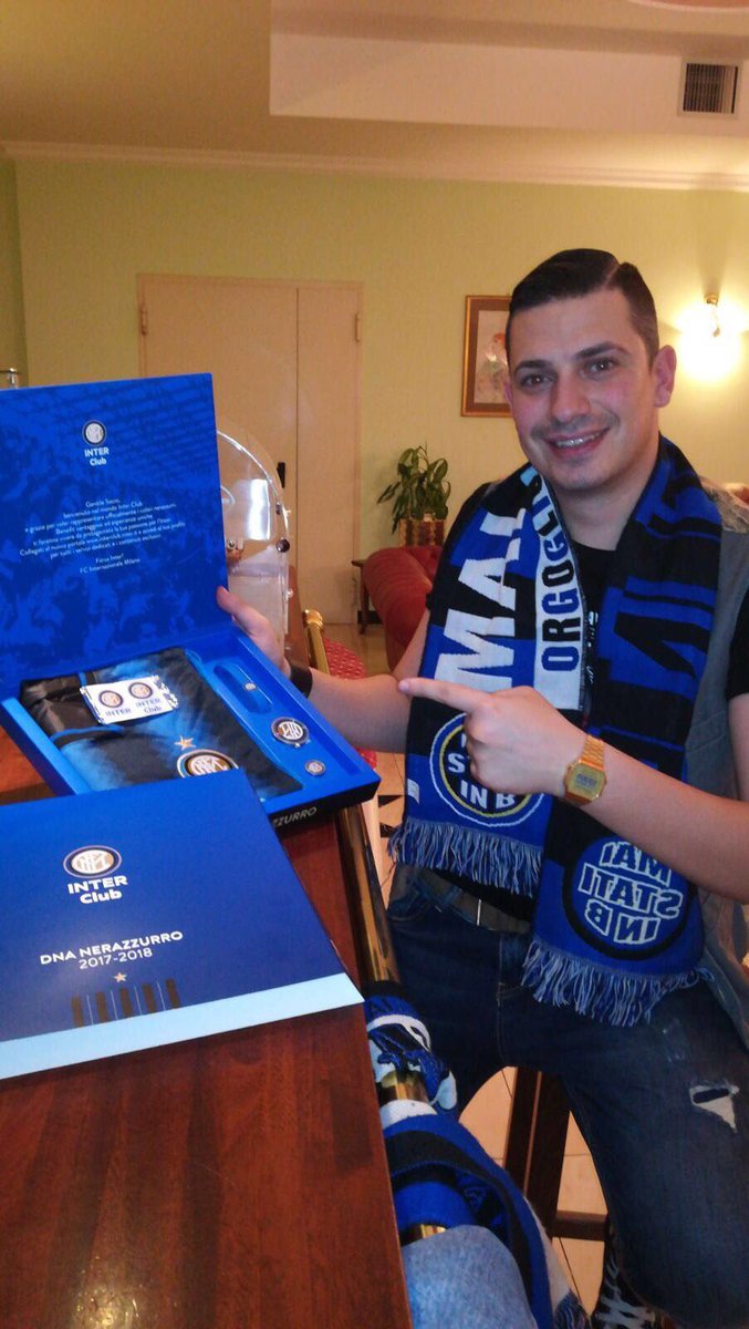 InterSenise's tweet photo. Noi abbiamo @inter nel cuore. Continua il ritiro dei #memberkit da parte dei ns. soci #interclub . #interiscoming #amala #InterclubSenise https://t.co/FRaMeELfTR