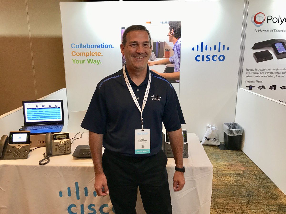 Thank you to our NextCon Gold Sponsor <a href="/Cisco/">Cisco</a> for having made #NextCon17 an amazing event!