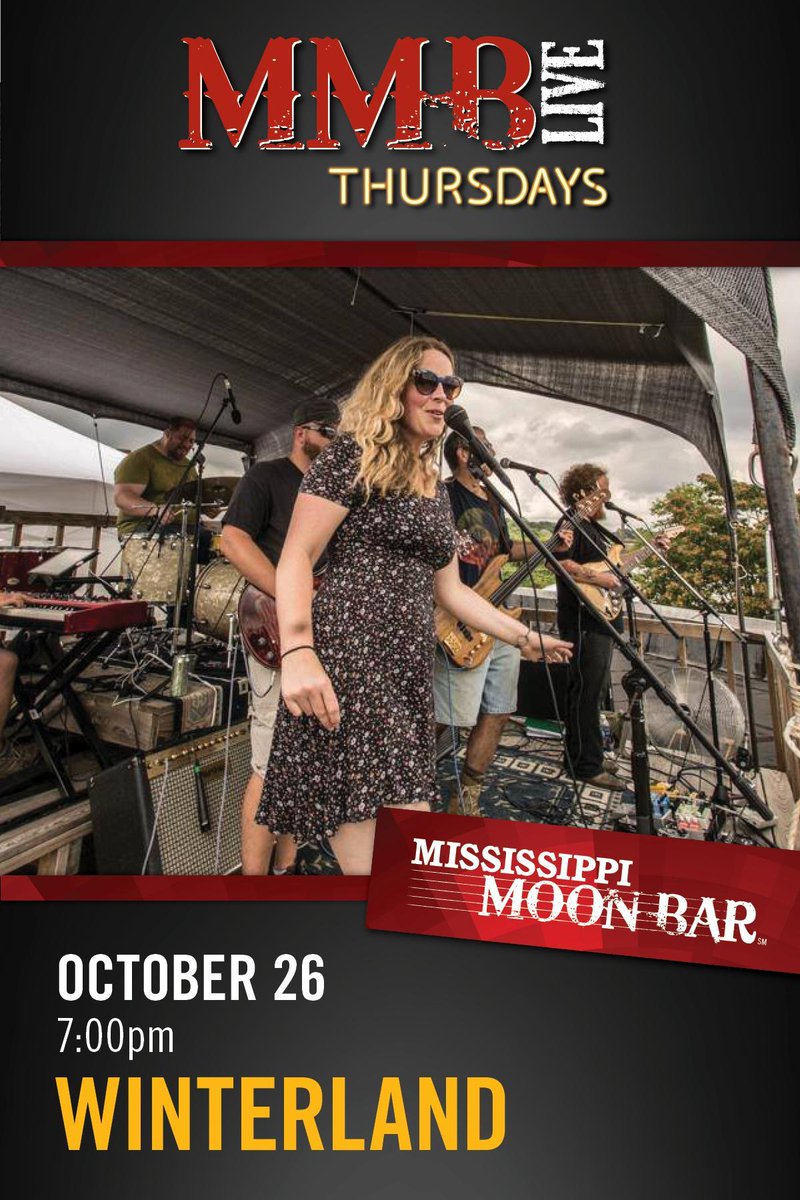 MissMoonBar's tweet photo. #MMBLive welcomes Winterland to the stage! The Moon Bar is the place to be on Thursdays for amazing music from local artists and $2 Buds! https://t.co/O1SCft1FfI