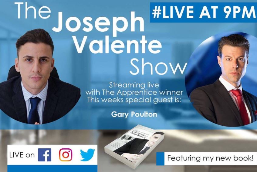 Lets do this! #JosephValenteShow