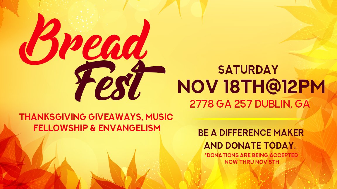 mywism's tweet photo. Don't forget to drop off your brown bag donations by November 5th!
#breadfest2017 https://t.co/TyQE2xJwzP