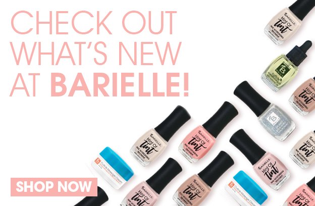 #NEW #Barielle products alert! Shop all of our new nail care and polishes shades today-bit.ly/2y78KcB