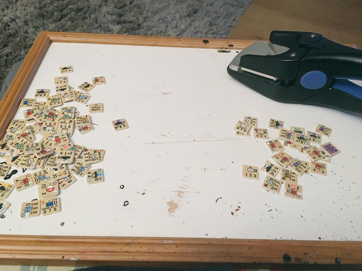 varghulf's tweet photo. Prep for Holland ‘44 by @gmtgames continues. #hobbyadmin https://t.co/wk4LWL5otb