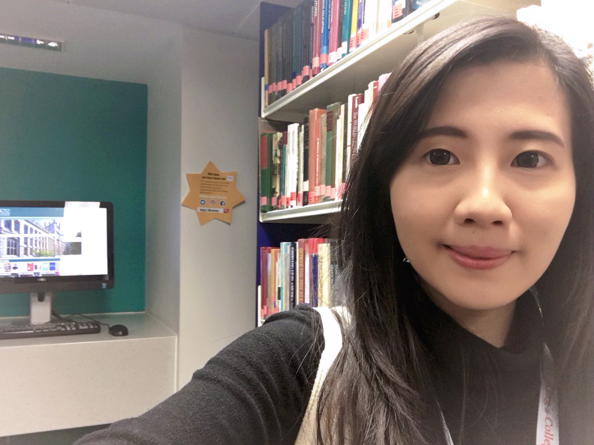 seraphinaclaris's tweet photo. @KingsLibraries Franklin-Wilkins Library was the hardest one to find the stars, but yes I DID IT 💃🏻❤️ #KCLlibraryTH https://t.co/H2uS8ml20a