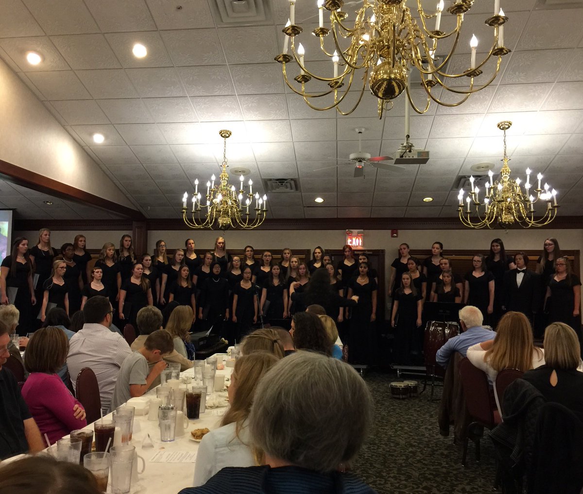 HStermanator's tweet photo. Incredibly proud of the choirs for their hard work so far this year. Wonderful concerts at Dutchman this week! <3 Darby Choir @DarbyChoir https://t.co/YQuK7xiWdP